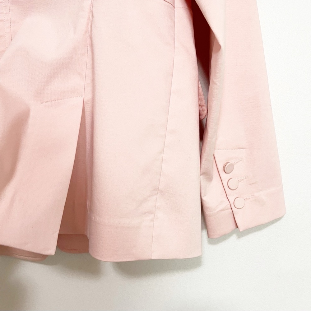BOGO! Cabi #5656 Grace Blazer Ponte Knit Stretch Pink Size 10 - Picture 8 of 11